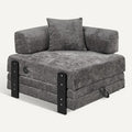 **Technische titel in het Nederlands: Verstelbare stof fauteuil met kussen in modern design**