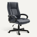 **Ergonomische bureaustoel met verstelbare hoogtes en comfortabele leuning**